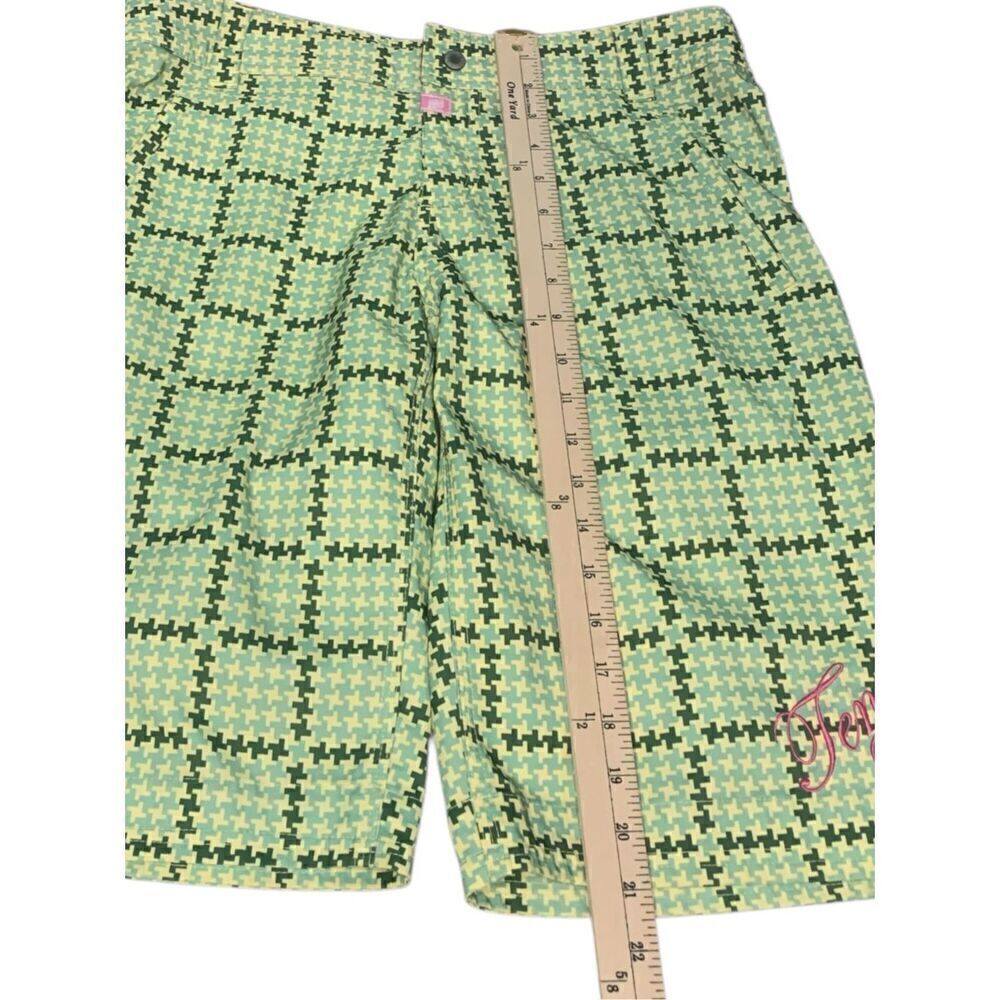 Women’s Ten-80 Kensington green Bermuda boardshorts size 9 - Picture 3 of 6